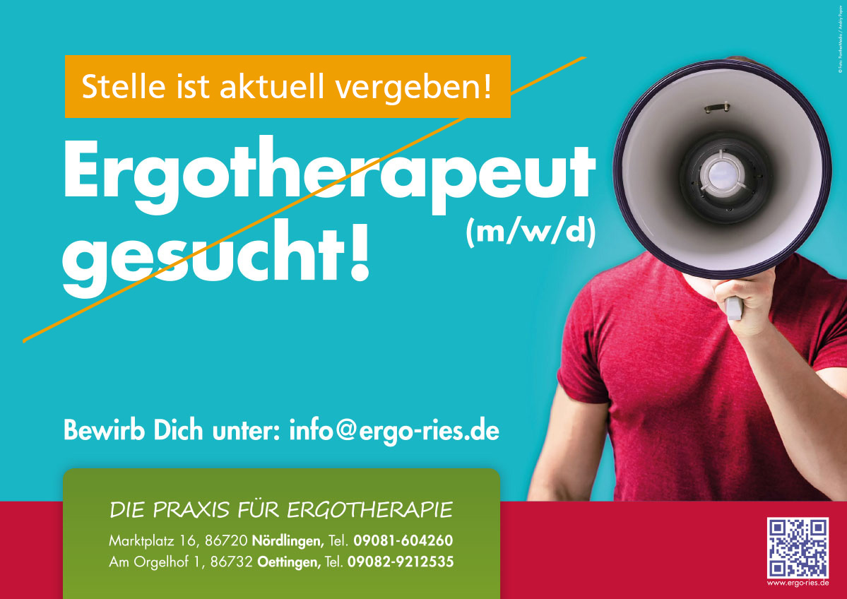 Stellenanzeige als komplettes Bild. Text folgt im nächsten Abschnitt